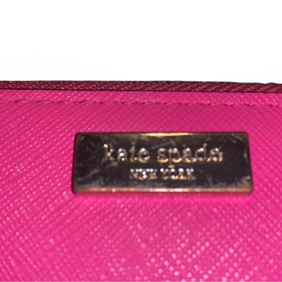 Kate Spade Long Pink Zipper Wallet 👛 - Picture 4 of 5